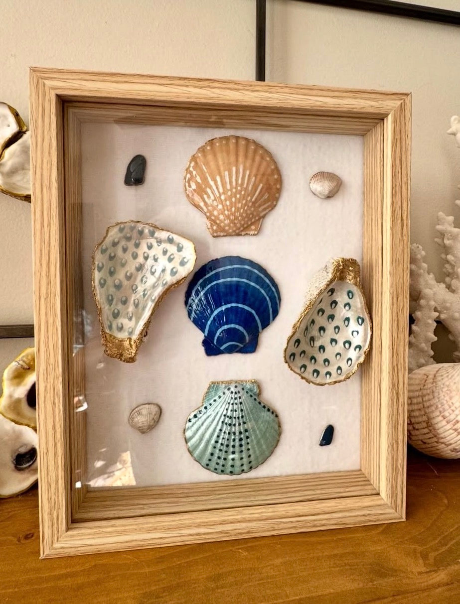 8x10 Simply Salty Shadow box
