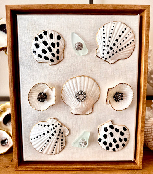 Classic 8x10 Floating Frame Shell Art